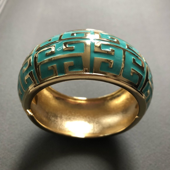 LAST CHANCE 🔴 NWOT Gold & Turquoise Bangle - Picture 4 of 8
